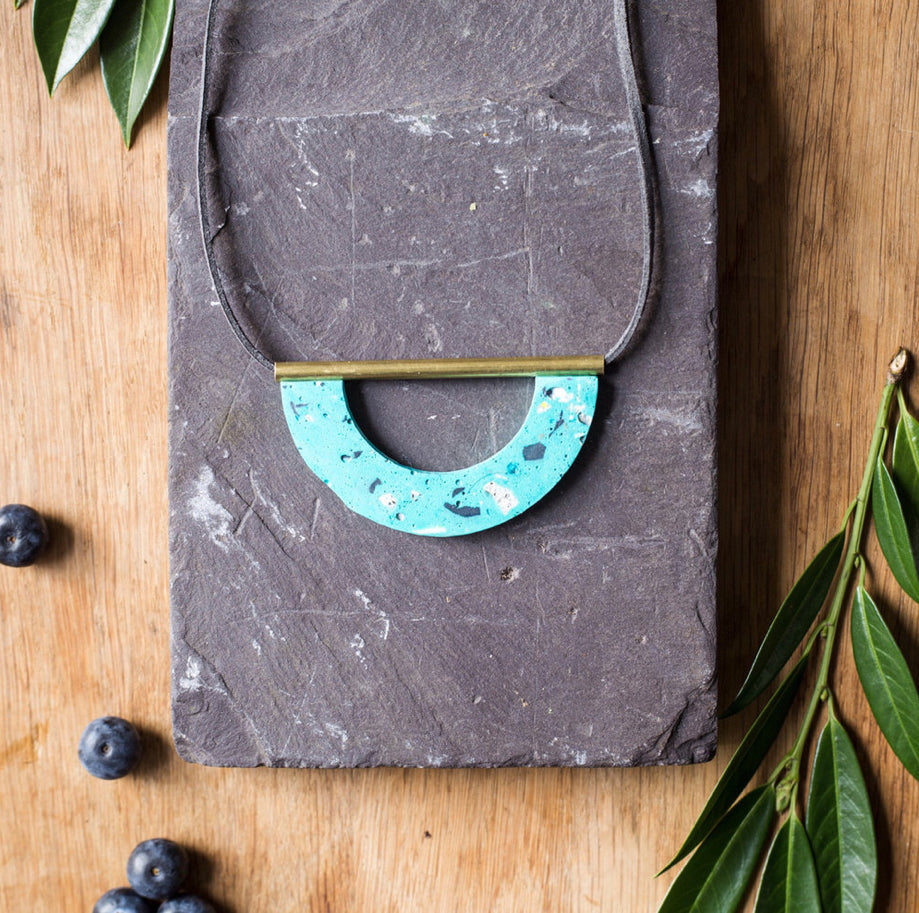 Batten Crescent Necklace