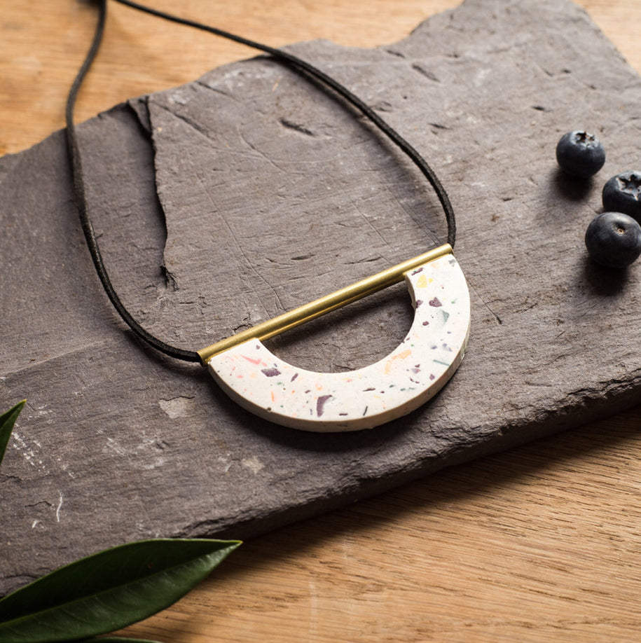 Batten Crescent Necklace