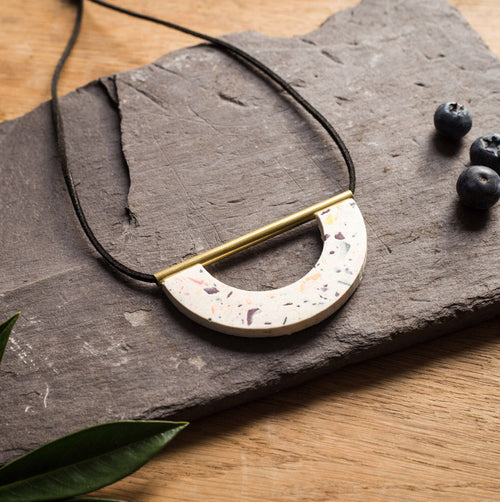 Batten Crescent Necklace