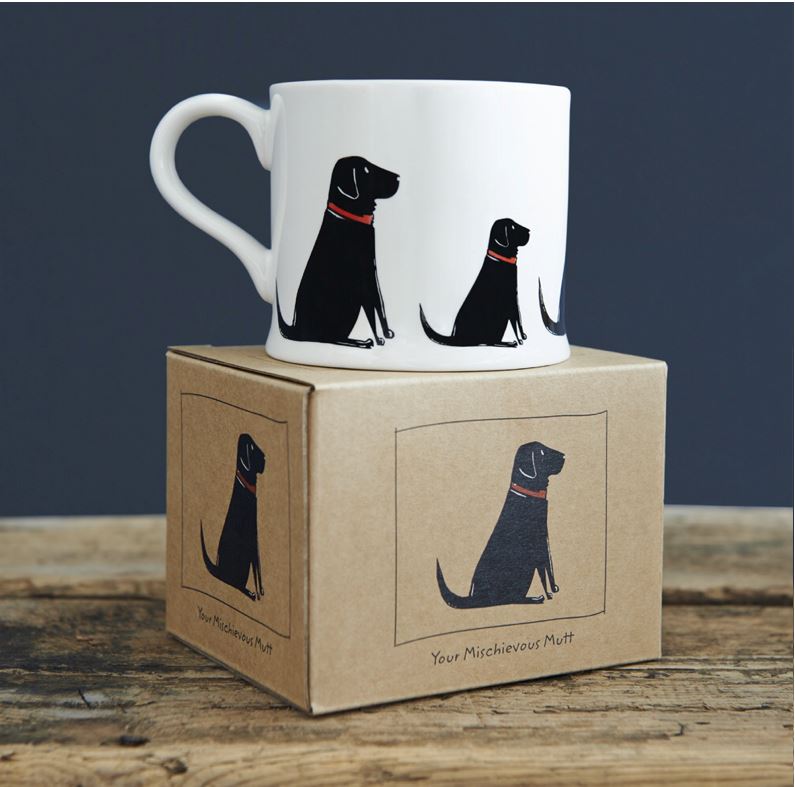 Black Labrador Mug - Sweet William Designs