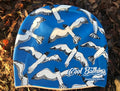 Blackheaded Gull Swim Cap - Blue
