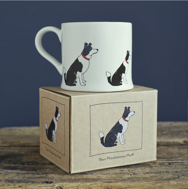 Border Collie Mug - Sweet William Design