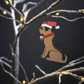Border terrier Christmas decoration 