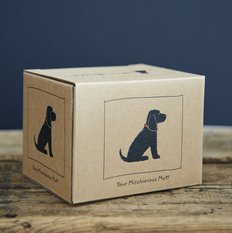 Cocker Spaniel Black Mug - Sweet William Design
