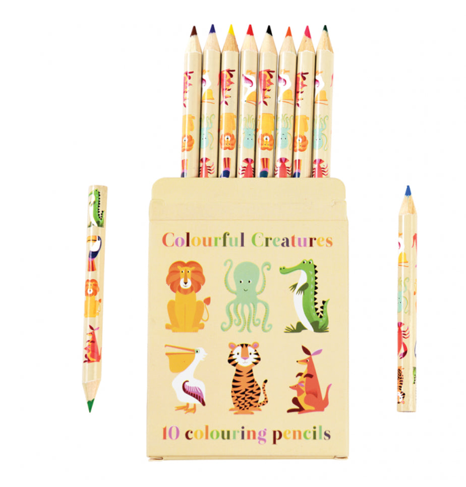 Colourful Creatures Colouring Pencils