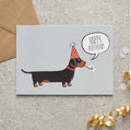 Dachshund Birthday Card