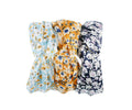 Daisy Print Headband - Navy