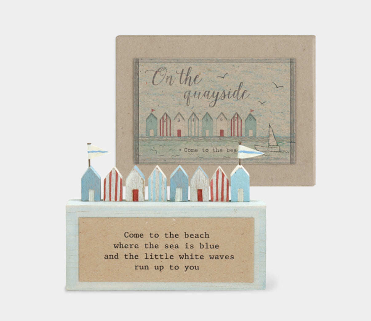 'Come To The Beach' Plaque - East Of India