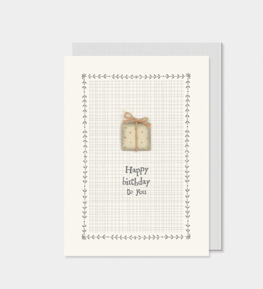 East of India - Happy Birthday Card
