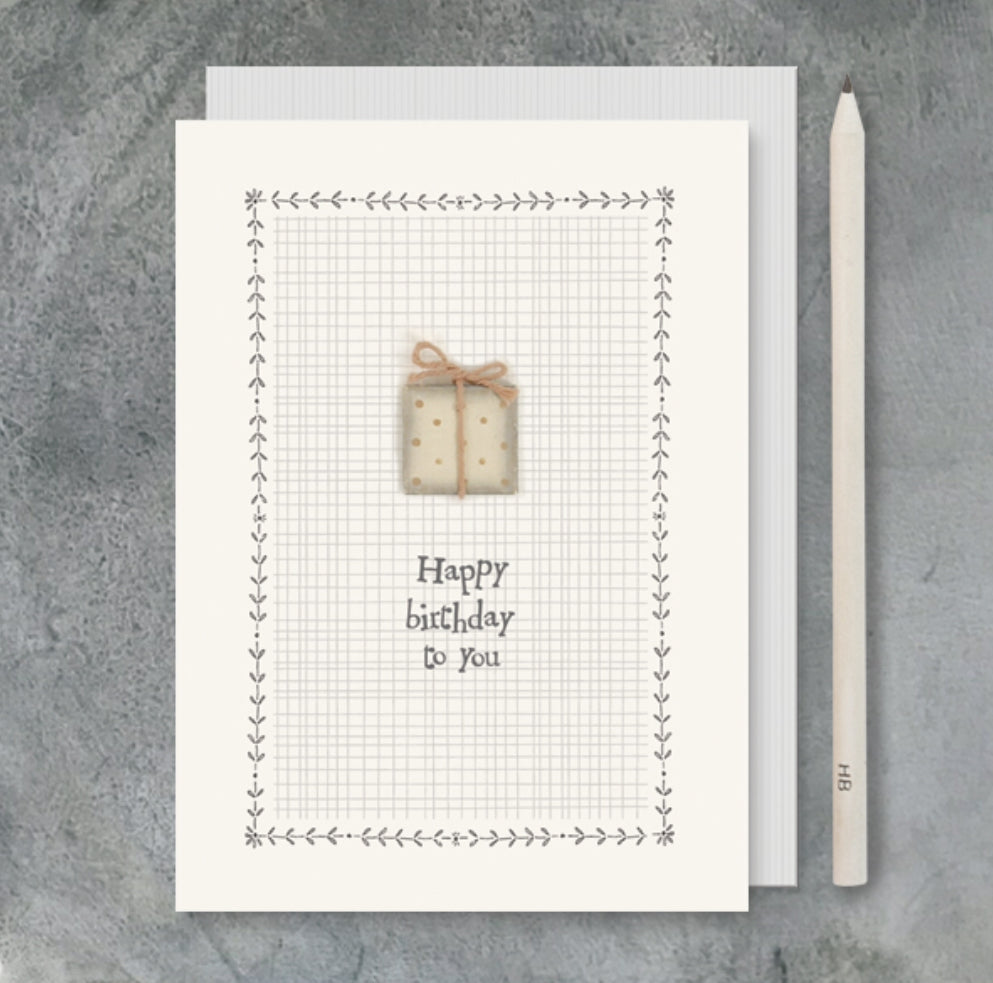 East of India - Happy Birthday Card