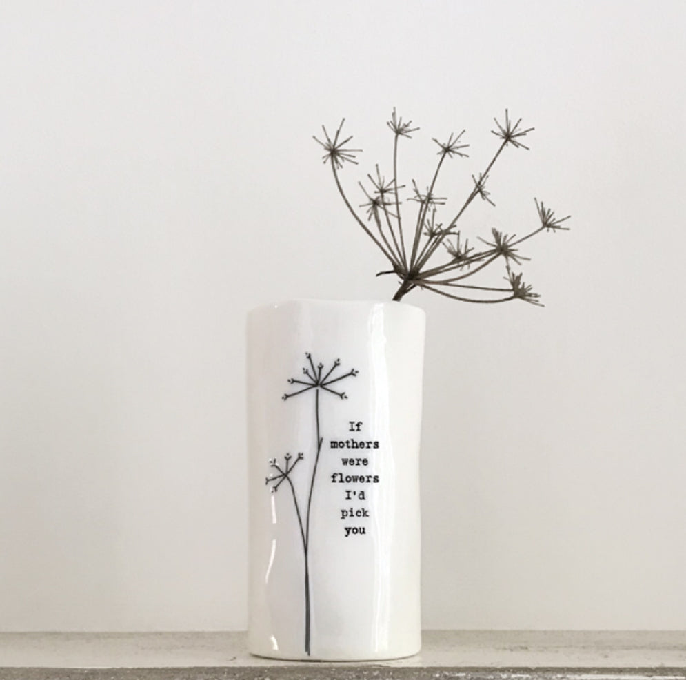 If mothers were flowers I’d pick you bud vase from east of india