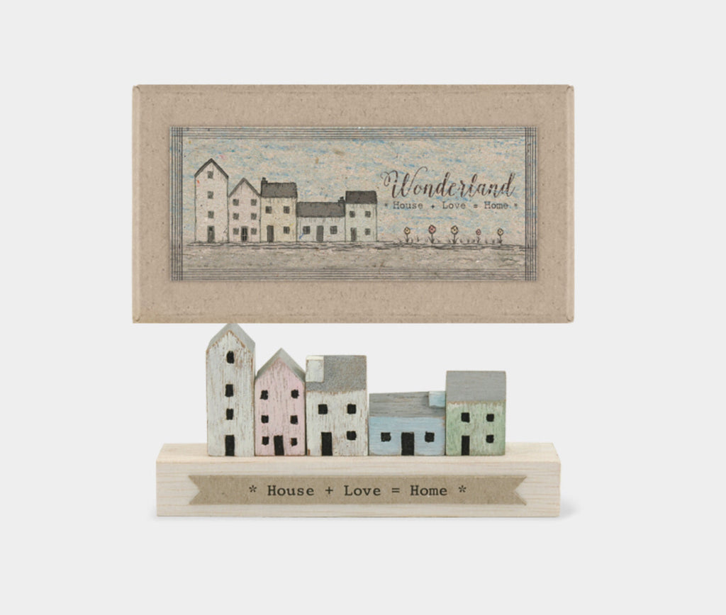 Little Street Wooden Scene - East Of India