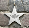 ‘Lucky Stars’ Rustic Hanging Star - East Of India