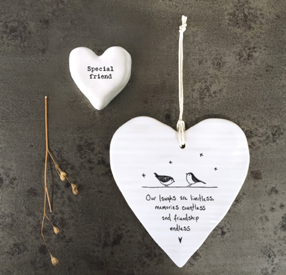 East of India ‘Our Laughs Are Limitless’ Hanging Heart