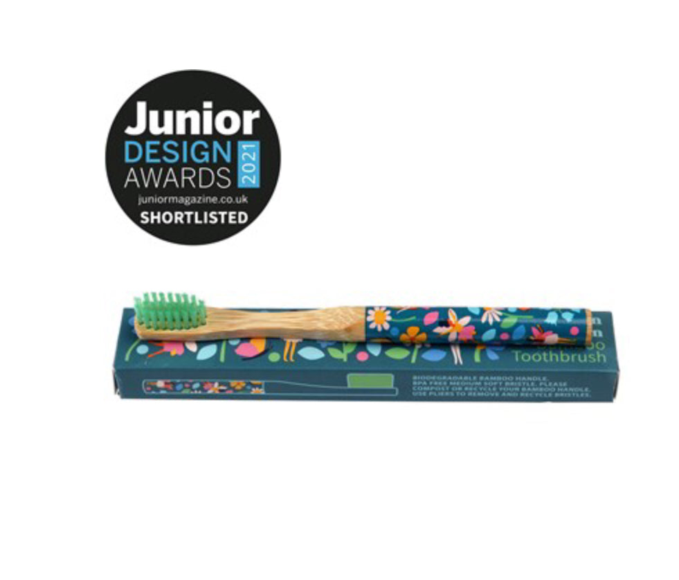 Fairies In The Garden Bamboo Toothbrush - Rex London