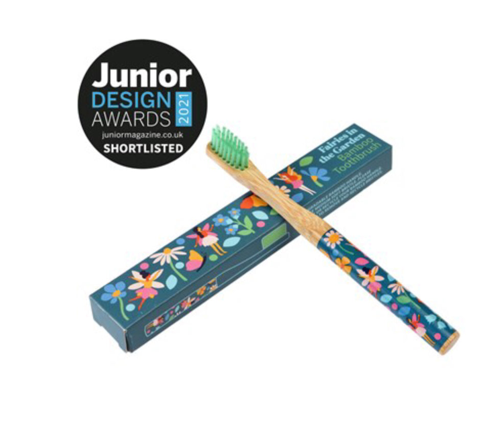 Fairies In The Garden Bamboo Toothbrush - Rex London