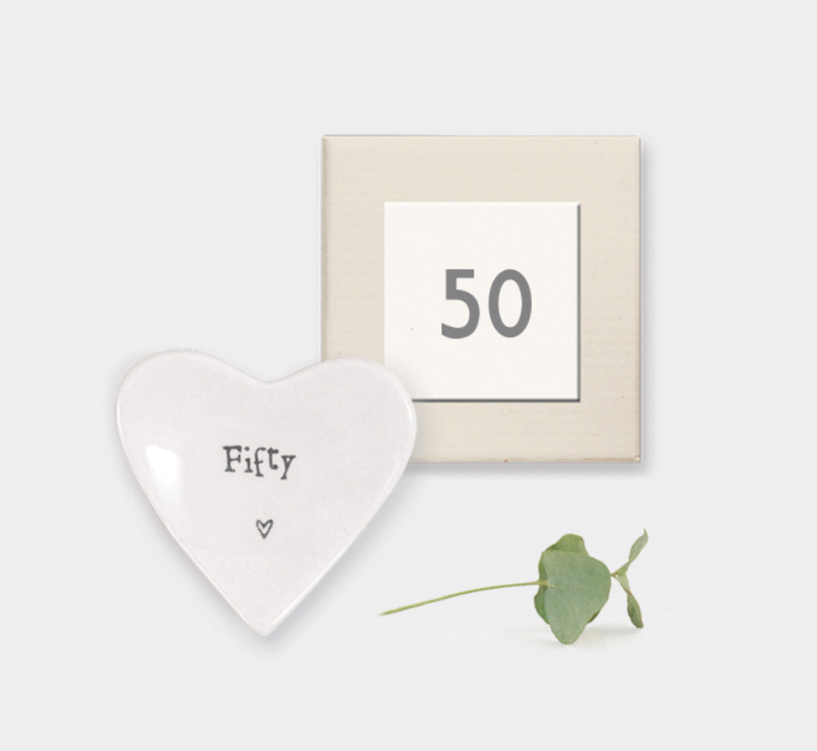 Fifty Heart Dish - East Of India