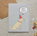 Golden Retriever Birthday Card