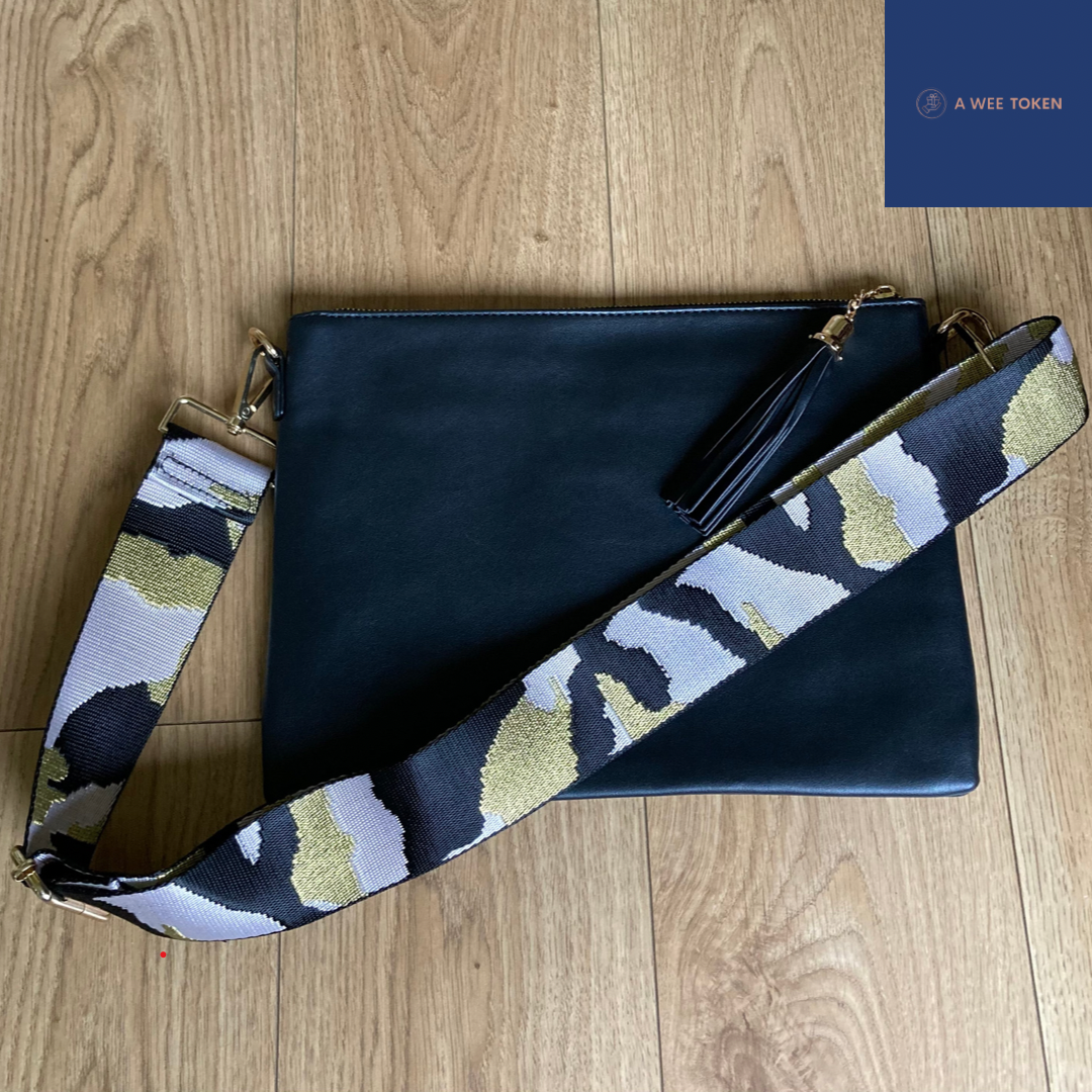 Ashley Slim Crossbody Bag - Vegan Leather