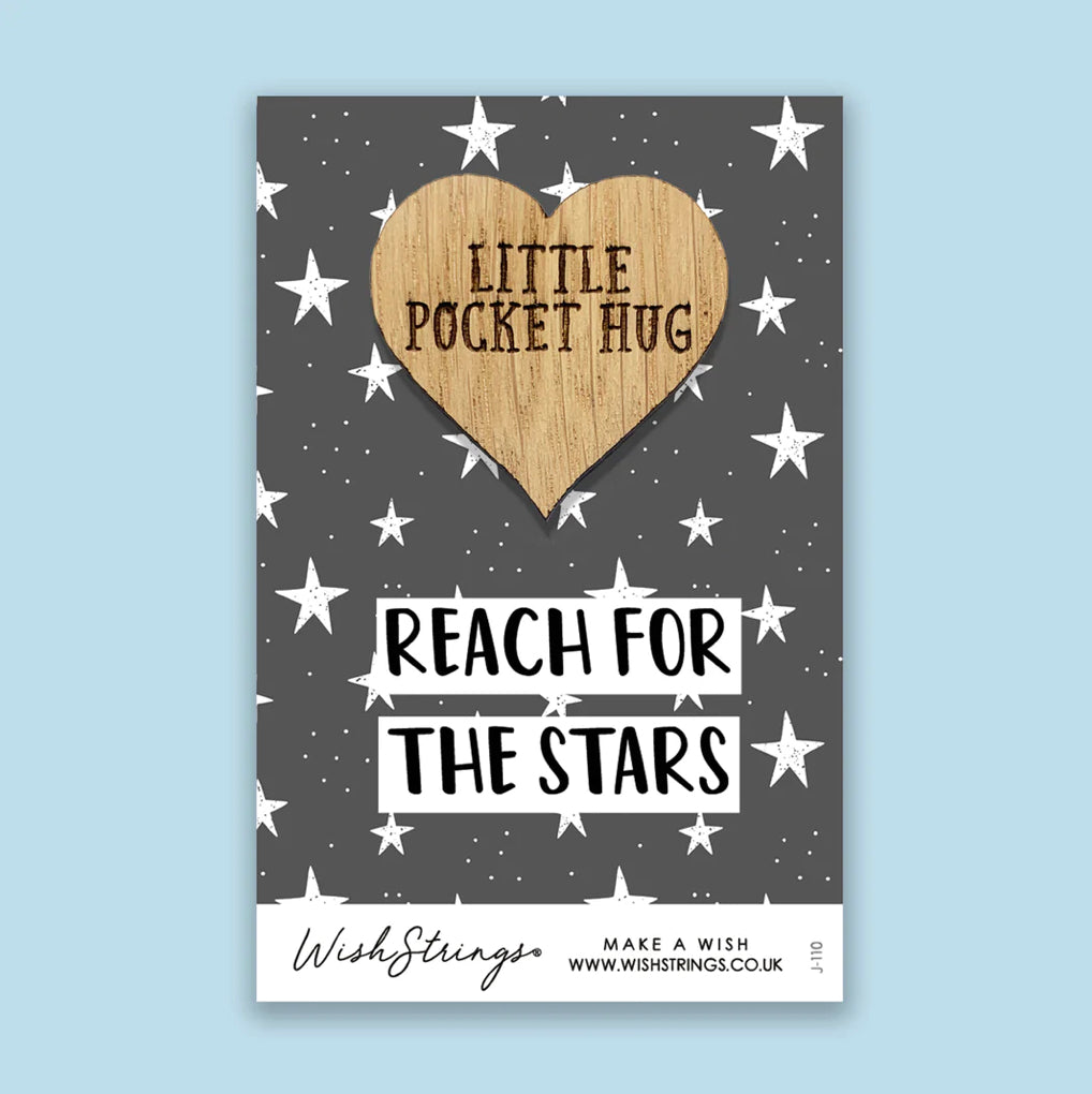 Reach For The Stars - Pocket Hug Keepsake Token - Wishstrings