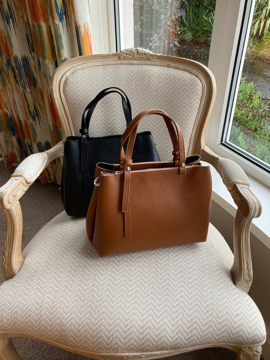 Italian Leather Bonita Handbag