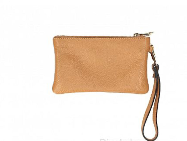 Italian Leather Erma Wristlet