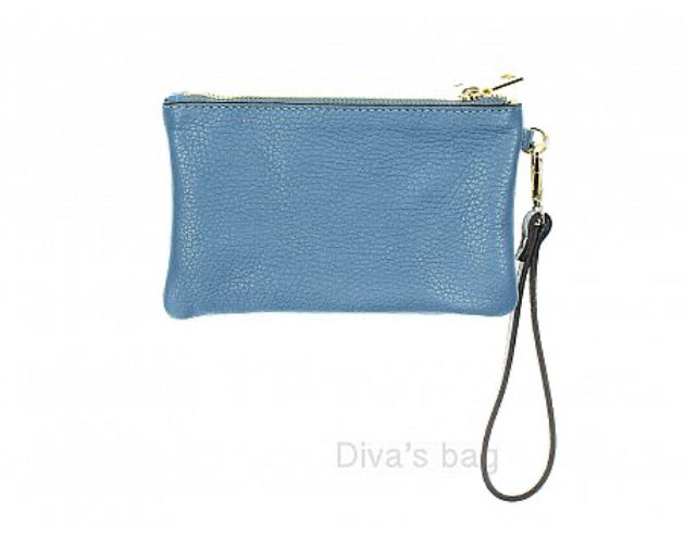 Italian Leather Erma Wristlet
