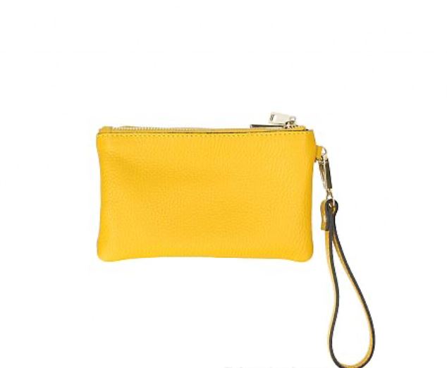 Italian Leather Erma Wristlet