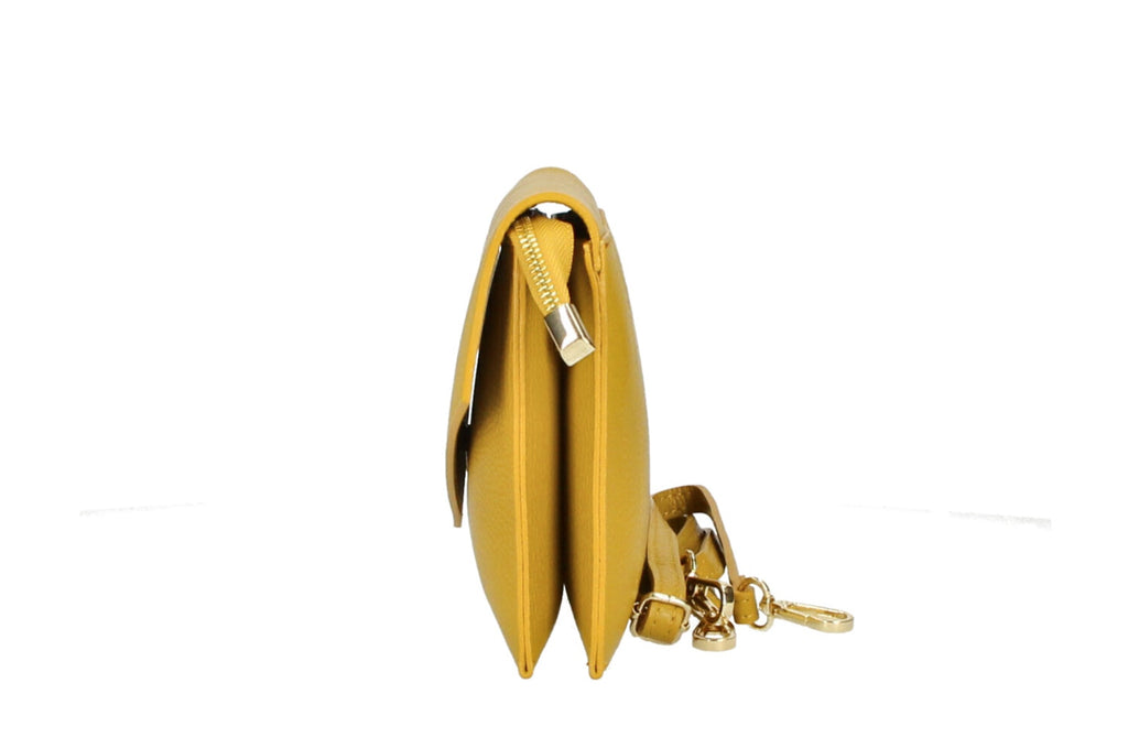 Italian Leather Sally Clutch Bag