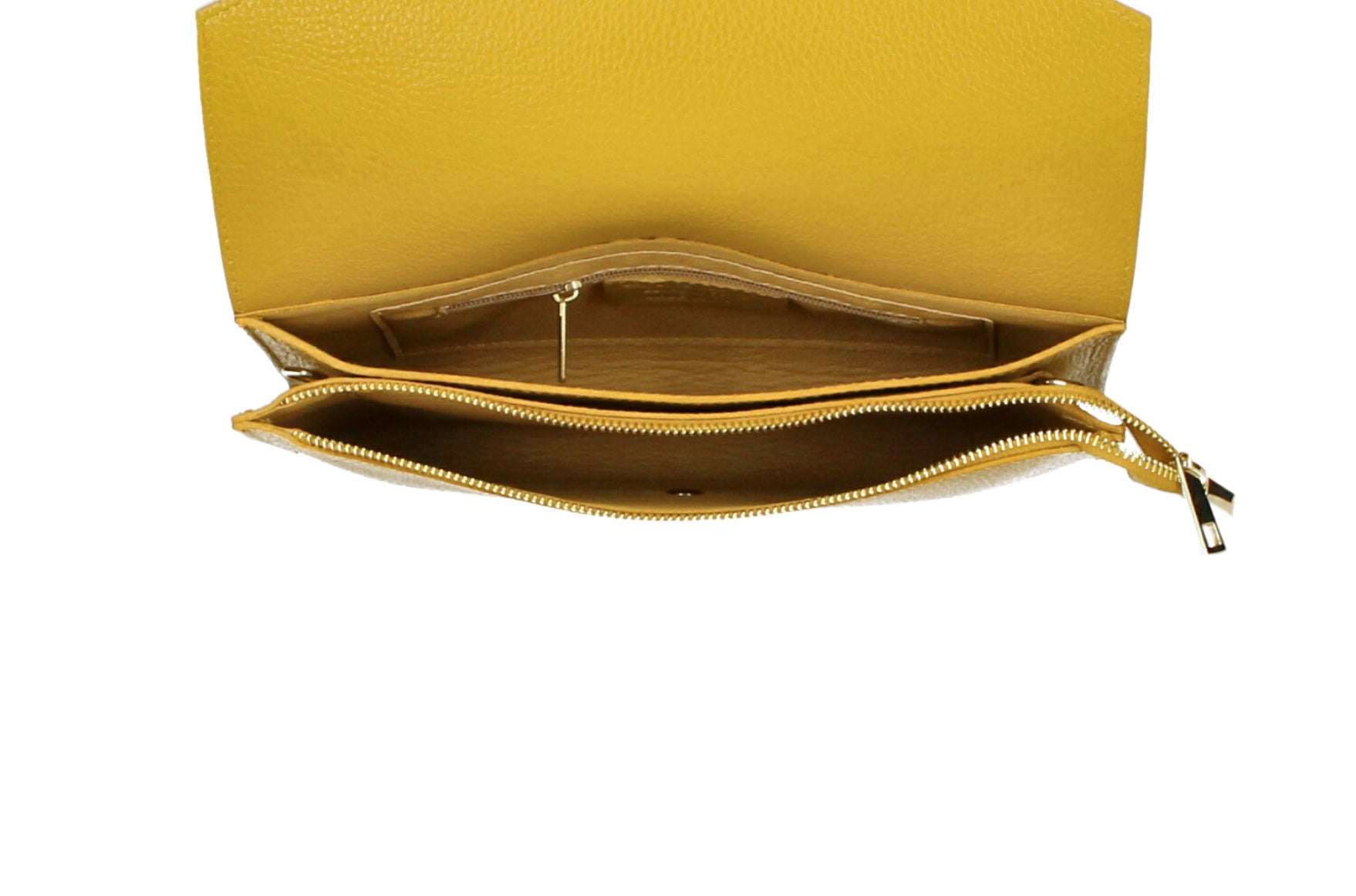 Italian Leather Sally Clutch Bag