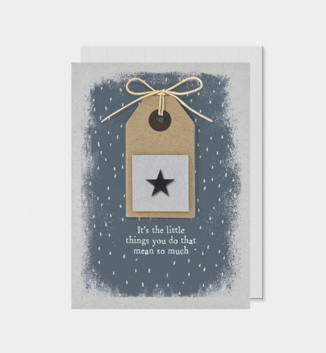 It's The Little Things You Do Card - East Of India