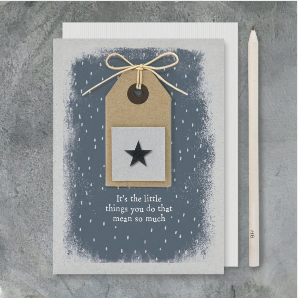 It's The Little Things You Do Card - East Of India