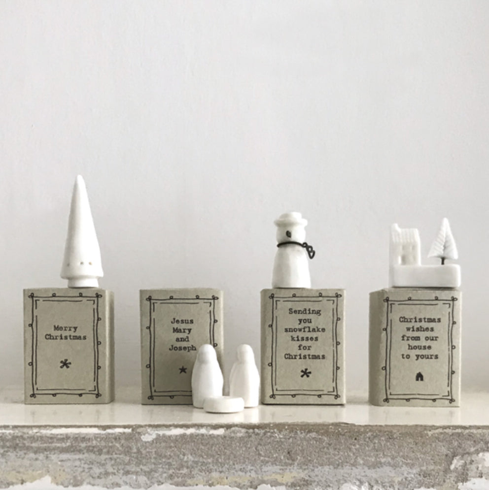 Matchbox Jesus, Mary and Joseph - East Of India