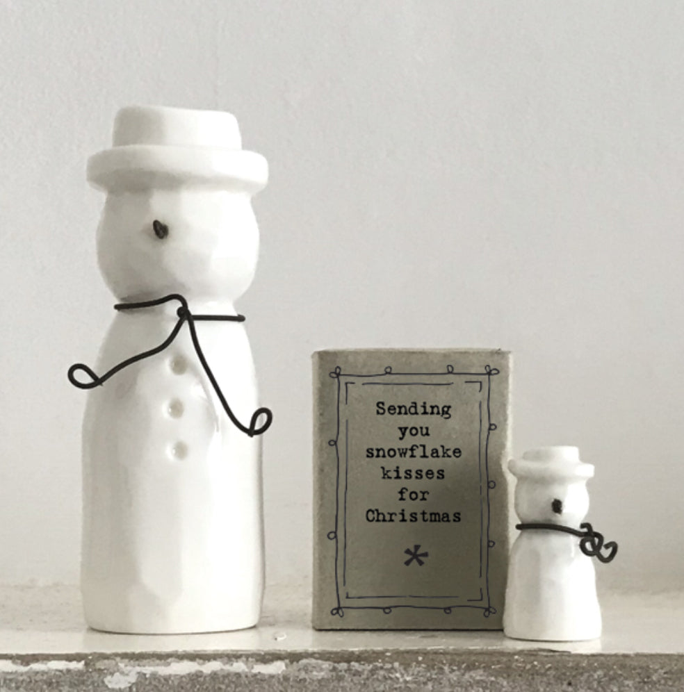 Matchbox Snowman - East Of India