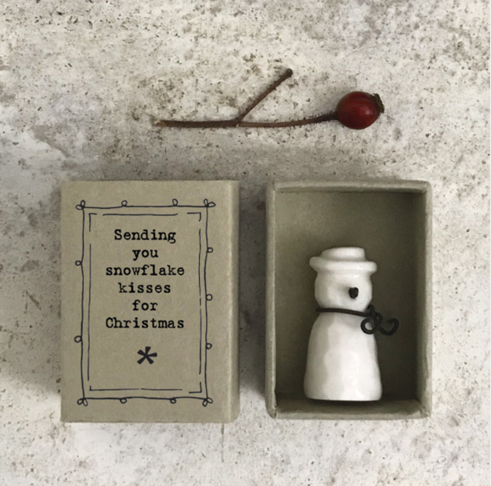 Matchbox Snowman - East Of India