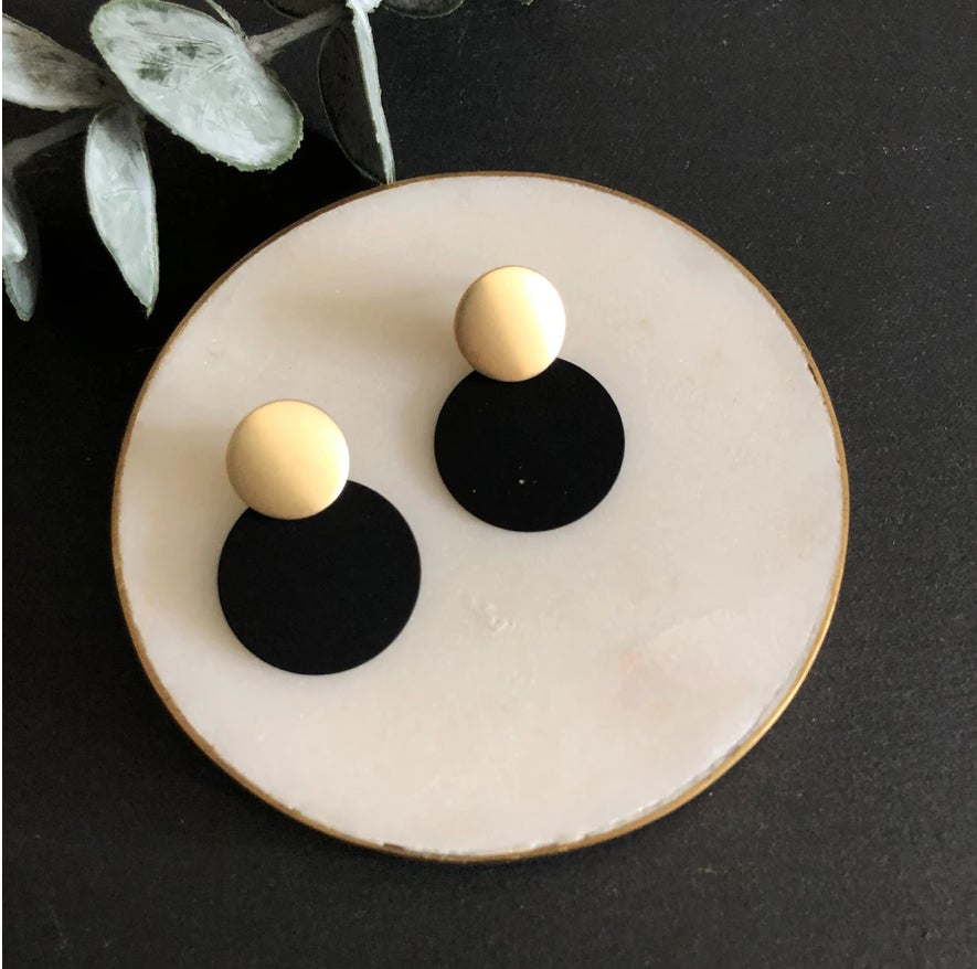 Retro Statement Earrings - Various Colours - Jack & Freda