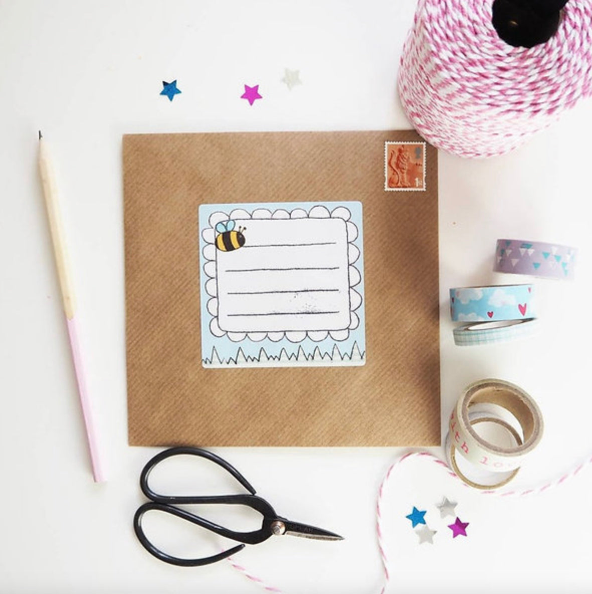 New Baby Boy Card