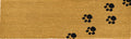 Paws Patio Doormat - Black