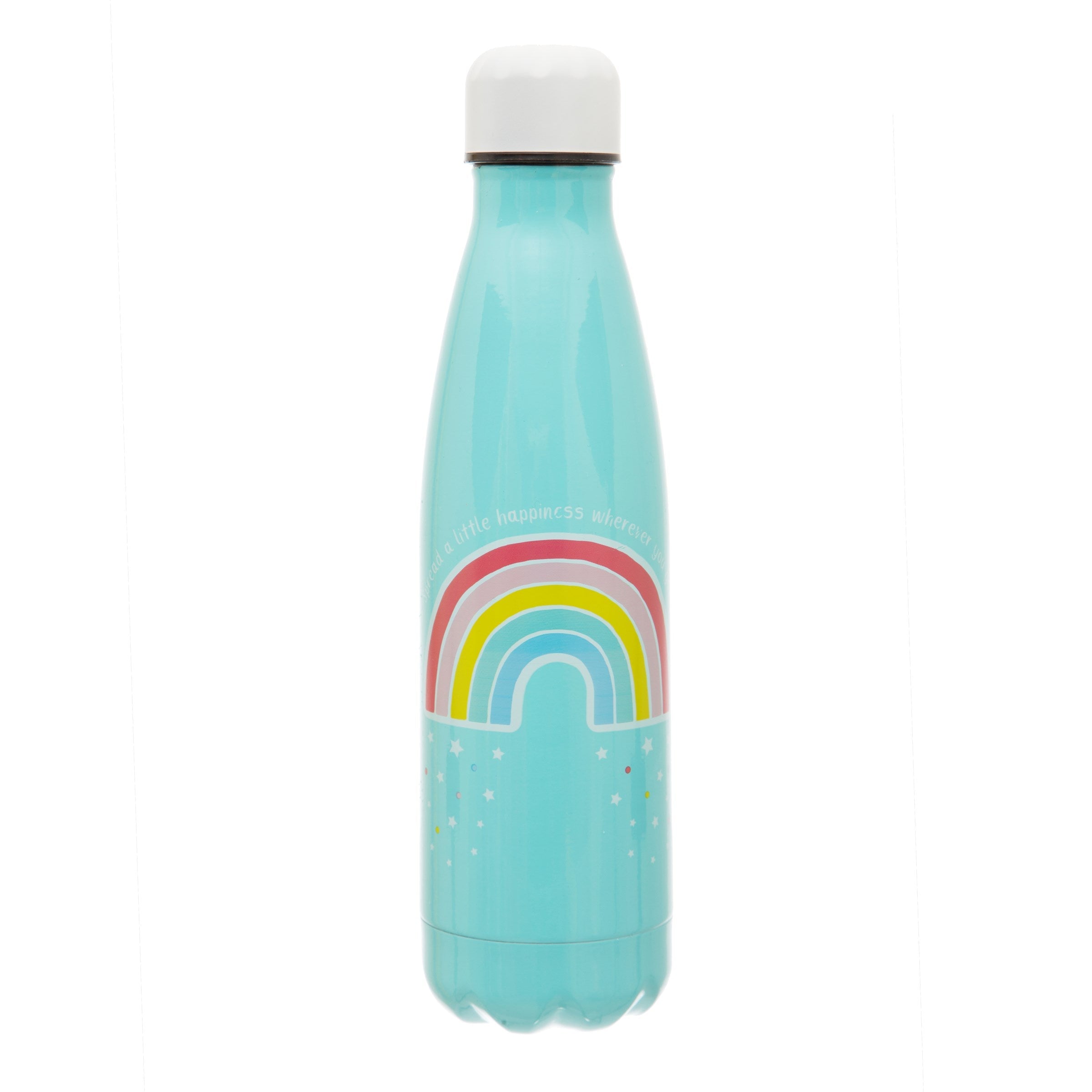 Sass and Belle chasing rainbows metal water bottle 