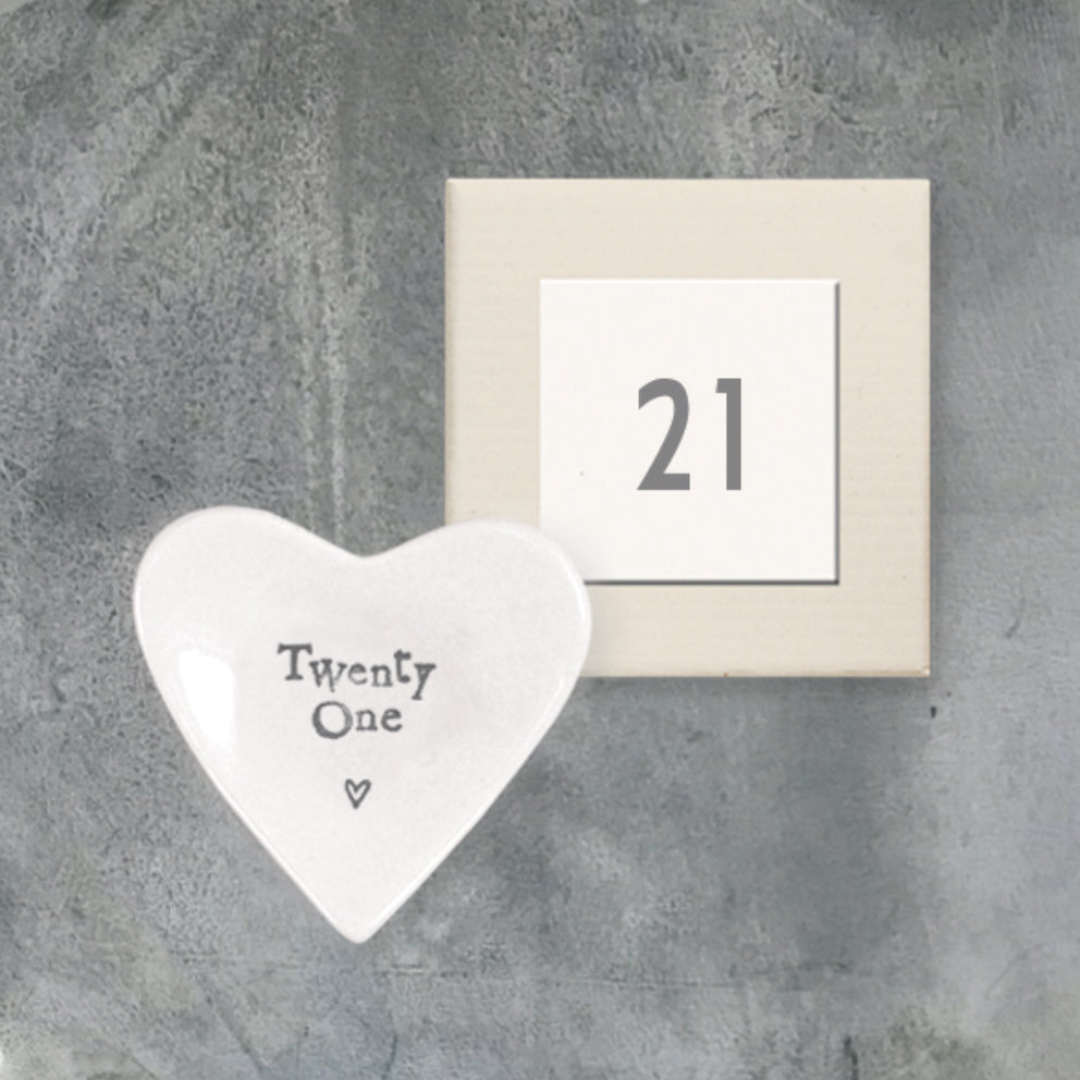 Twenty One Heart Dish - East Of India